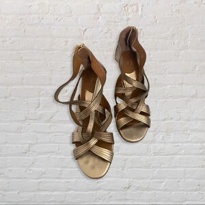 {DVF} Wedge sandals